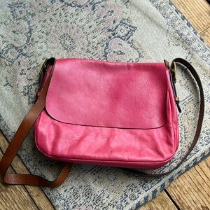 Fossil Pink Large Crossbody